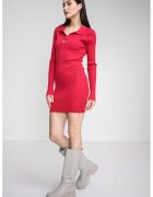Tommy Jeans Вталена рипсена рокля