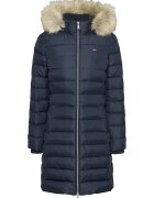 Tommy Jeans Зимно яке с пухена вата - еко пух и качулка