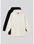 TommyLife Дамски суитшърт овърсайз с качулка памук