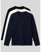 TommyLife Комплект от 3 блузи от памук - многоцветни - трико