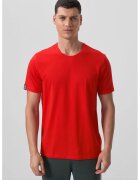 TommyLife Мъжка тениска Comfort Fit червена - еластично трико