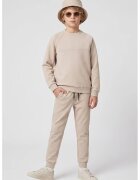 TommyLife Мъжки спортен комплект естествен бежов - памук и полиестер