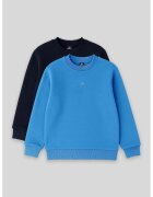 TommyLife Суичър за тренировка дълъг ръкав - син - памук - 134-140 СМ
