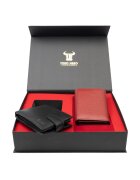 Toro Nero Подаръчен комплект Little-Viki - Червен/Черен
