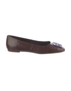 Tory Bruch Дамски балетки Tory Burch Georgia - естествена кожа - кафяви