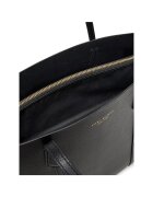 Tory Burch Дамска чанта - Perry Tote - естествена кожа - черна
