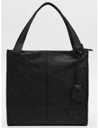 TOSCANIO Кожена чанта Tote - Черен
