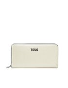 Tous Дамски портфейл Beige 2002103601 - екологичен