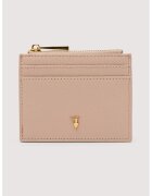Trussardi Кожен калъф за карти с лого
