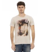 Trussardi Слим тениска с графика