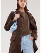 Trussardi Уголемена блуза от лиосел