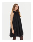 Twinset Дамска коктейлна рокля черна - фабрично качество