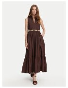 Twinset Ежедневна рокля кафява