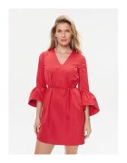 Twinset Коктейлна рокля червена
