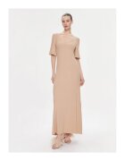 Twinset Плетена рокля 241TP3402 - бежова