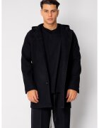 uFIT Дълго палто с качулка Black 18867