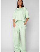 uFIT Комплект Oversized Тениска и Дълъг панталон Мента 20879