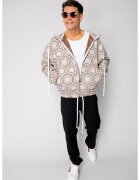 uFIT Суичър с цип и качулка Oversized 18916