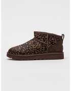 Ugg Боти Classic Ultra Mini Caspian - Черен/Кафяв