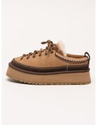 Ugg Велурено сабо Heritage с равна платформа и връзки