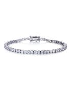 UNA VIDA Гривна Diamond Cut 3mm - Сребро 925.18 cm