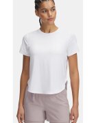 Under Armour Дамска тениска UA Launch Elite Shortsleeve Бяла