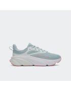 Under Armour Дамски спортни обувки - Rogue 6 - Enamel Blue / Illusion Green / Bittersweet Pink - лека мрежа - междинна подметка Charged+