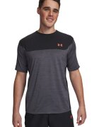 Under Armour Фитнес тениска Tech Utility с лого - Пастелносин/Черен