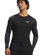 Under Armour Компресираща спортна блуза с HeatGear® - Черен/Tъмносив