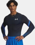 Under Armour Мъжка тениска UA Heatgear Sub Crew LS-BLU Синя