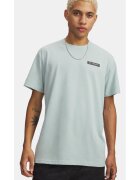 Under Armour Мъжка тениска UA HW ARMOUR LABEL SS-BLU Синя