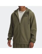 Under Armour Мъжко спортно яке Rival Wvn Windbreaker - 100% полиестер - зелено