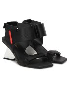 United Nude Дамски сандали естествена кожа - многоцветни - закопчаване с велкро