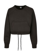 Urban Classics Къс суитшърт с реглан ръкави