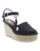 US Polo Assn Дамски сандали - . - 302822201 - текстил - черни