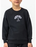 US Polo Assn Комплект от две части - блуза с кръгло деколте - панталон с еластична талия и връзка - странични джобове и щампа с лого