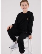 US Polo Assn Комплект от две части - кръгло деколте - бродирано лого - панталон с еластична талия и странични джобове