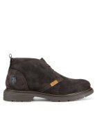 US Polo Assn Мъжки боти - U.S. Polo Assn - LORENZ002M/DS1 - естествена кожа - кафяви