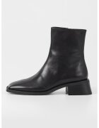 Vagabond Shoemakers Кожени боти Blanca с квадратен връх - Черен
