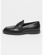 Vagabond Shoemakers Кожени мокасини Andrew с декоративен отвор - Черен