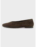 Vagabond Shoemakers Велурени пантофки Delia с квадратен връх - Земен