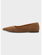 Vagabond Shoemakers Заострени велурени пантофки - Земен