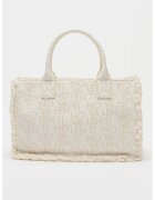 Valentino Bags Чанта през рамо с лого и незавършени краища