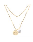 Valero Pearls Колие с 18К златно покритие