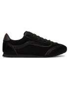 Vans Дамски кецове естествена кожа - черни