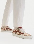 Vans Дамски кецове - естествена кожа - многоцветни - текстил