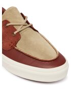 Vans кецове от велур и кожа - с дебела подметка - многоцветни
