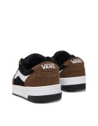 Vans Маратонки за момчета - естествена кожа - кафяви