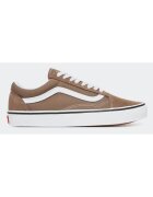 Vans Мъжки спортни обувки - Old Skool Basics - велур - бежови - гумена подметка