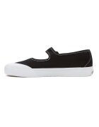 Vans Текстилни обувки Mary Jane с тока - Бял/Черен